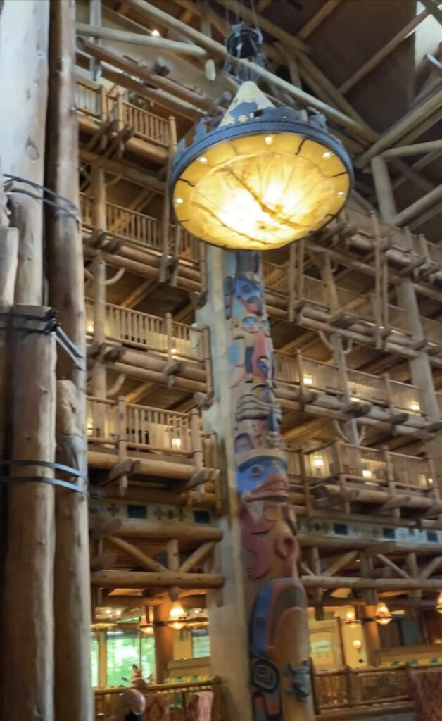Disney's Wilderness Lodge lobby
