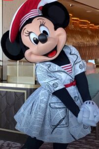 Minnie Mouse at Disney's Topolino's Terrace