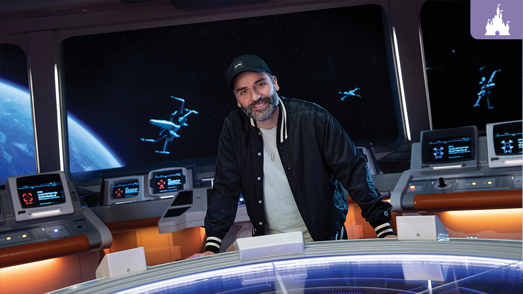 Oscar Isaac Visits Star Wars: Galactic Starcruiser