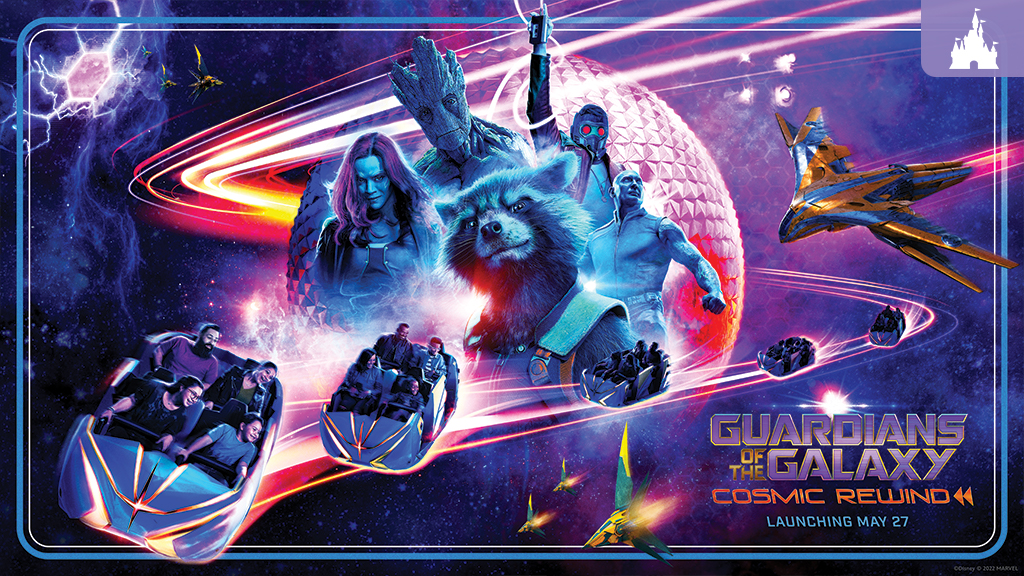 Guardians of the Galaxy: Cosmic Rewind Opens May 27 at EPCOT!