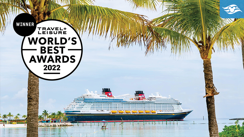 Disney Cruise Line Named World’s Best by Travel + Leisure Readers